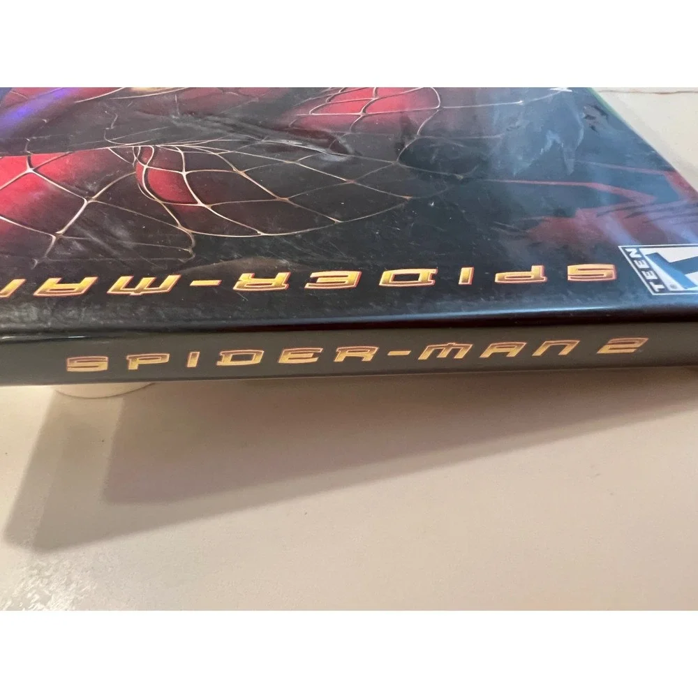 Original Xbox Ultimate Spider-Man + Spider-Man 2 Bundle CIB Complete Tested 2005